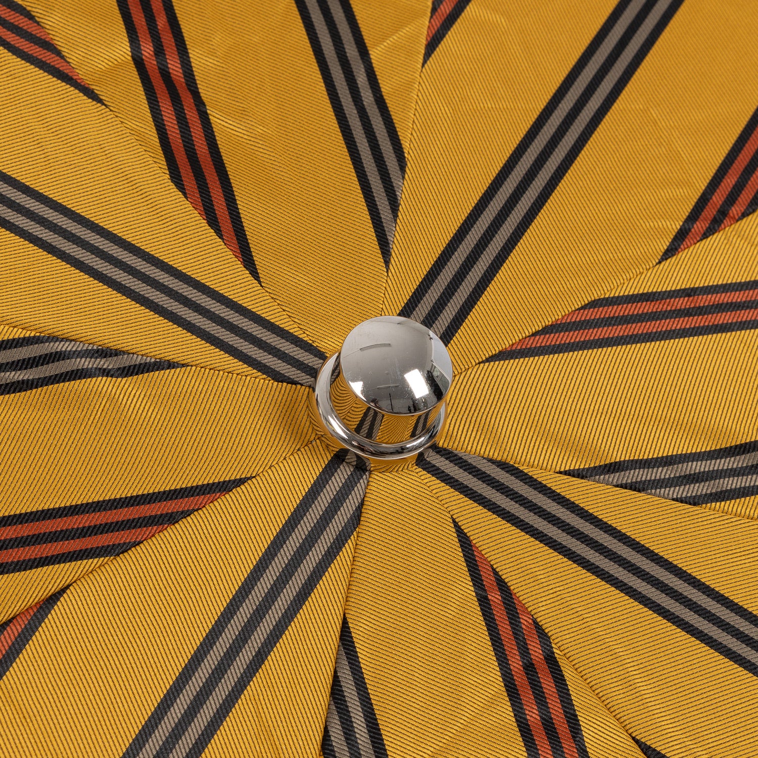 Francesco Maglia x MJ: Pocket Umbrella "Folding" with Chestnut Wood Handle - purely handmade